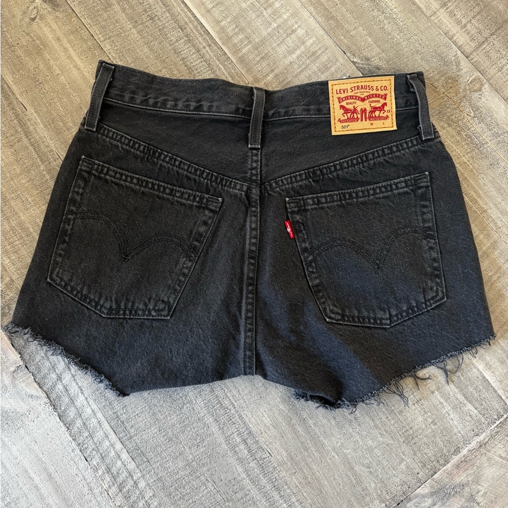 Levi's Dark Denim Women's Shorts